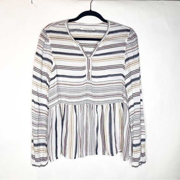 Xirena | Stripe Blouse Tunic - Picture 1 of 5